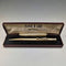 British Vintage Yard O Red Rolled Gold Round Axis Propulsion Pencil in Case